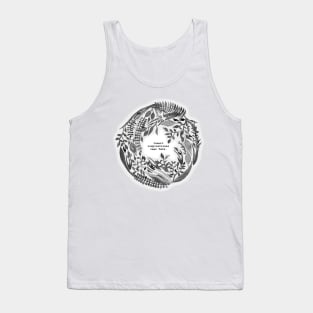 Inspirational Text Tank Top